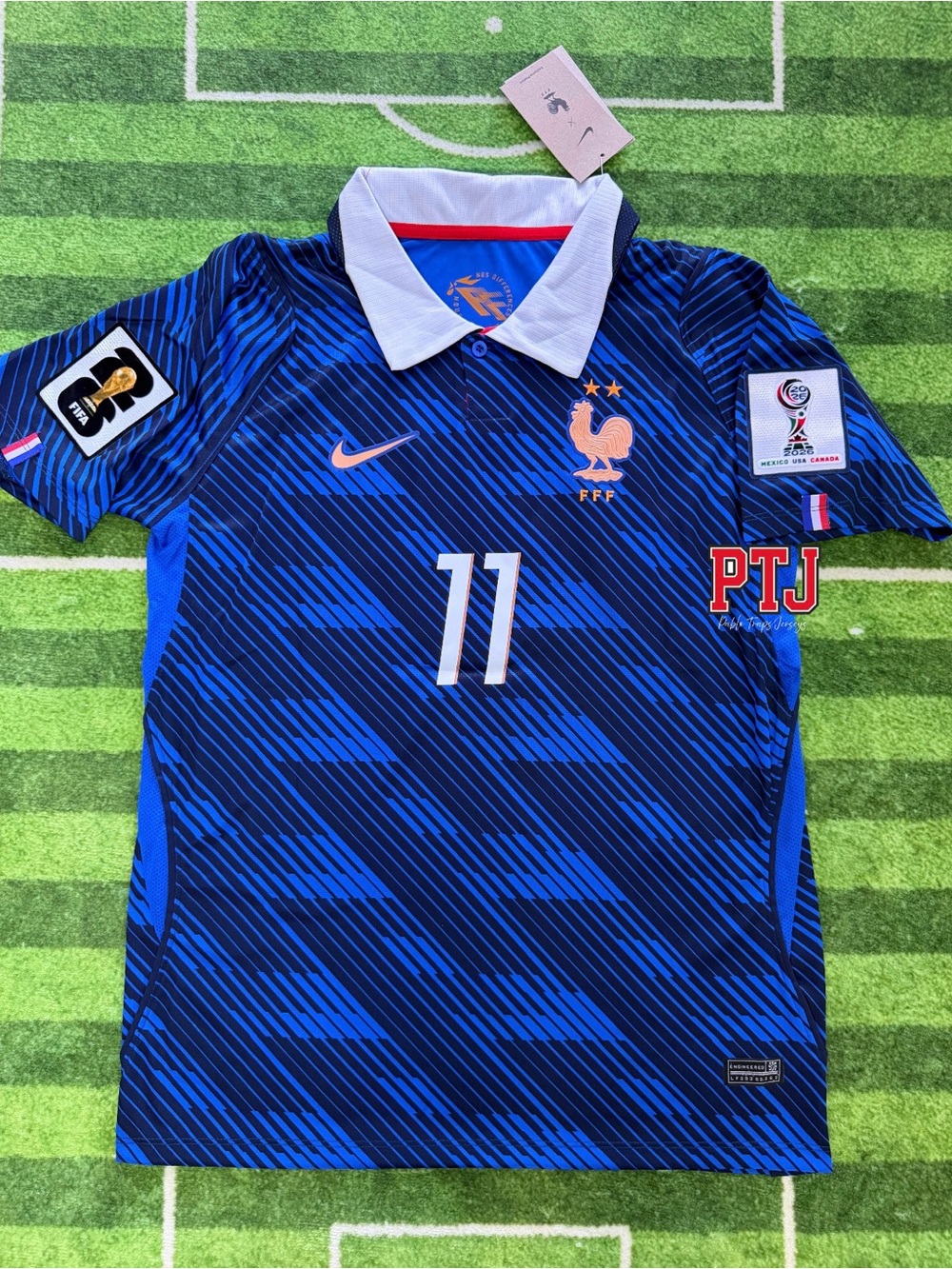 France Home Soccer Jersey